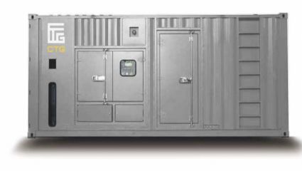 Дизельный генератор CTG 715B в кожухе с АВР